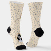 Chaussette Peinture de Cocker Spaniel (Parti) - Art de chien  (Angulaire)