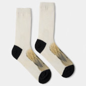 Chaussette Peinture de la hache afghane - jolie art original (Droite)