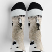 Chaussette Peinture de l'ours polaire - Oiginal Wildlife Art (Haut)