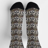 Chaussette Peinture de Raton Laveur (Haut)
