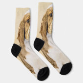 Chaussette Peinture de Welsh Springer Spaniel - Art original (Droite)