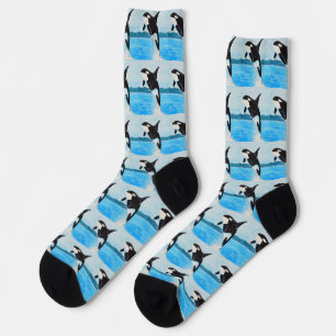 Chaussette Peinture d'orque