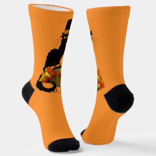 Chaussette Pèlerin de Thanksgiving Le Chat Noir