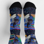 Chaussette Pélicans des T.N.-O. à la rivière. (Haut)