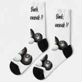 Chaussette Pelouse Bowls Beats Housework Drôle, Chaussettes d (Gauche)