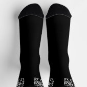 Chaussette Père du Mariage Groom Parent Chaussettes Noires (Haut)