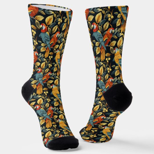 Chaussette Perroquet vintage (Angulaire)
