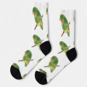 Chaussette Perruche Verte Tropicale Thunder_Cove (Gauche)