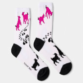 Chaussette PERSONALIZE Dancing Goats and HoofPrints (Droite)