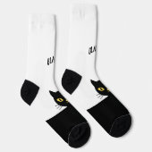 Chaussette Personalized Black Cat Socks - Cat Lovers gift  (Droite)