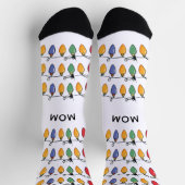 Chaussette Personalized Christmas Lights   (Haut)