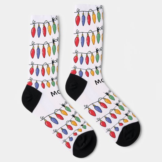 Chaussette Personalized Christmas Lights   (Droite)