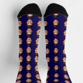 Chaussette Personalized Face Photo Socks, Upload Your Picture (Haut)