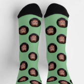 Chaussette Personalized Funny Face Photo  (Haut)