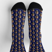 Chaussette Personalized socks with grandpa's photo, Custom (Haut)
