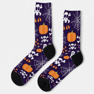 Chaussette Personnages amusants et effrayants d'Halloween