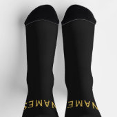 Chaussette Personnalisé avec le nom de famille ou le surnom (Haut)