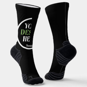 Chaussette personnalisé, unique, élégant et minimaliste hersh