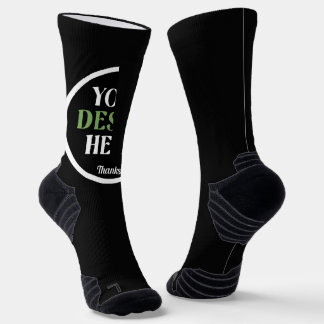 Chaussette personnalisé, unique, élégant et minimaliste hersh
