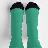 Chaussette Personnaliser Robe Verte Dusky (Haut)