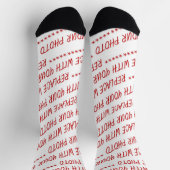 Chaussette Personnalisez ceci ! Ajoutez votre art ou photogra (Haut)