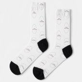 Chaussette Personnalisez ceci ! Ajoutez votre art ou photogra (Gauche)
