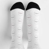 Chaussette Personnalisez ceci ! Ajoutez votre art ou photogra (Haut)