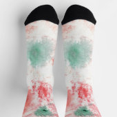 Chaussette Pétales dans la Brume (Haut)