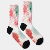 Chaussette Pétales dans la Brume (Droite)