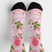 Chaussette Pétales et Œufs Peints (Haut)