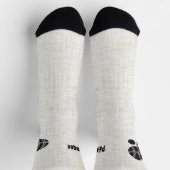 Chaussette Pétanque, Boules, Cochonnet et silhouette de boule (Haut)