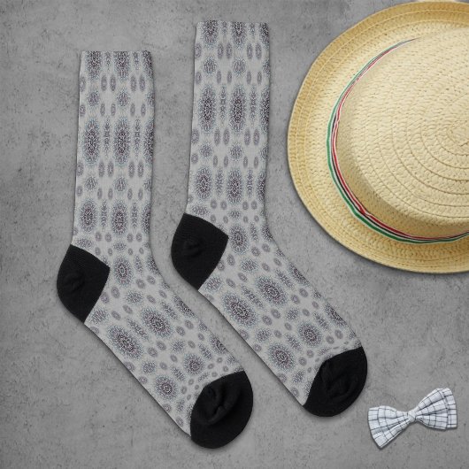 Chaussette Petit floral blanc tombé à la campagne