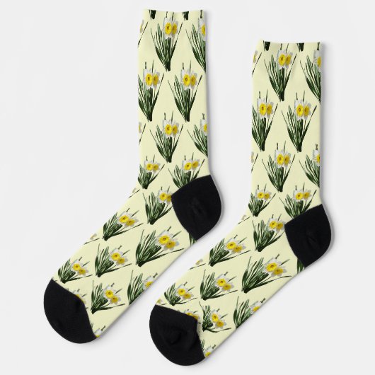 Chaussette Petit Narcisse Timide (Gauche)