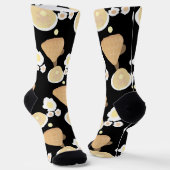 Chaussette Petits Déjeuners De Waffles De Crêpes Buffet De Fê (Angulaire)