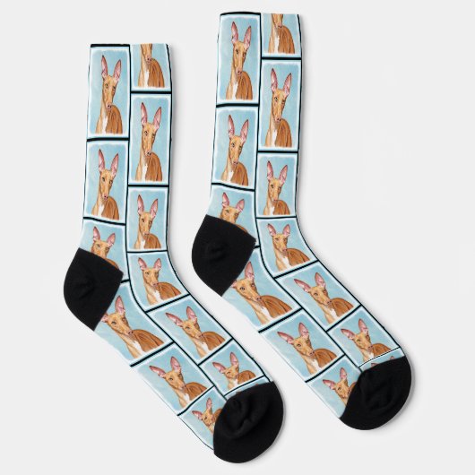 Chaussette Pharaon Hound Peinture châtaigne Original Chien Ar (Droite)