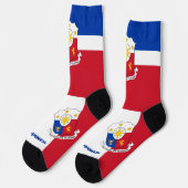 Chaussette Philippine Drapeau Patriotique, Philippines durabl (Gauche)