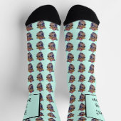 Chaussette Photo Brown Dog Face Chug (Haut)