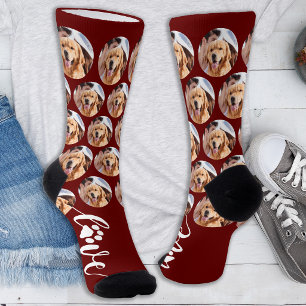Chaussette Photo de compagnie personnalisé AMOUR Empreinte de