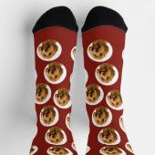 Chaussette Photo de compagnie personnalisée | Cadeau pour ama (Haut)