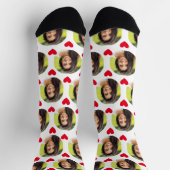 Chaussette Photo de Girlfriend For Boyfriend Saint-Valentin (Haut)