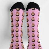 Chaussette Photo Face Socks, Unique Personalized (Haut)