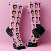 Chaussette Photo Face Socks, Unique Personalized