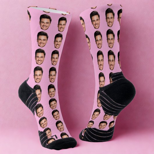 Chaussette Photo Face Socks, Unique Personalized