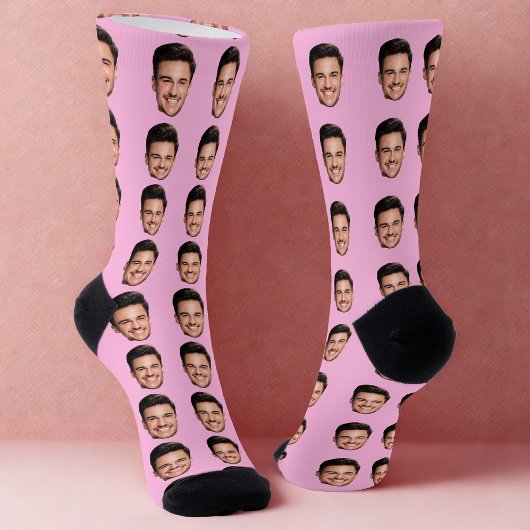 Chaussette Photo Face Socks, Unique Personalized