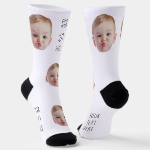 Chaussette Photo personnalisé pour hommes et femmes Cadeaux p