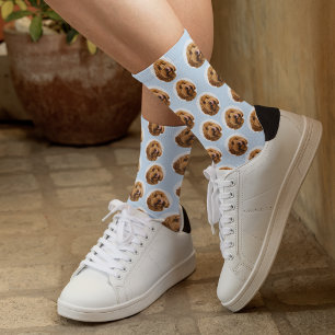 Chaussette Photo personnalisée pour animaux   Personnalisé Bl