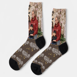 Chaussette Photo Personnalisée sur Mesure Famille