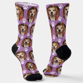 Chaussette Photo pour animaux de compagnie et Empreintes de p