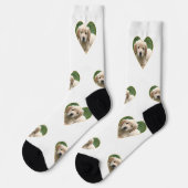 Chaussette Photo sur mesure de Chien de Chien sur Chaussettes (Gauche)