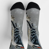 Chaussette Pic Downy en neige - Photo originale (Haut)